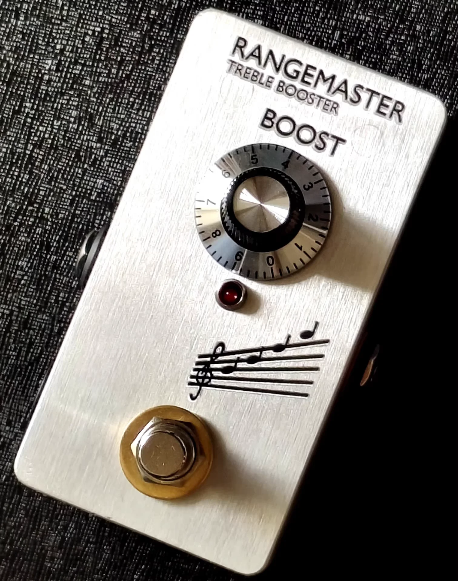 Tonevo Treble Booster Pedal Vintage Germanium Transistor Design Based on Rangemaster Boost